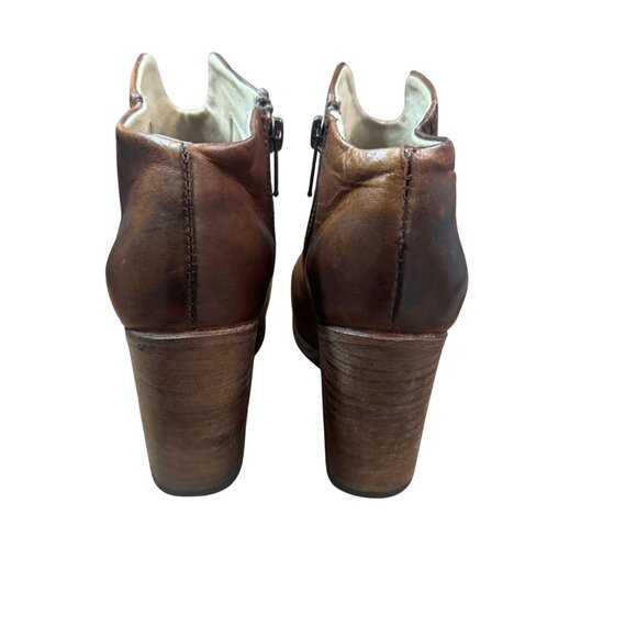 Freebird By Steven Detroit Women's  Size 7  Brown Leather Ankle Booties - Picture 7 of 16